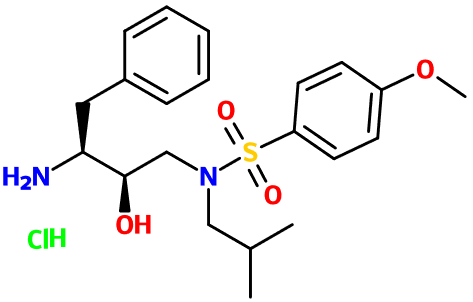 (image for) MC085230 N-[(2R,3S)-3-Amino-2-hydroxy-4-phenylbutyl]-N-isobutyl-4-methoxybenzenesulfonamide hydrochloride